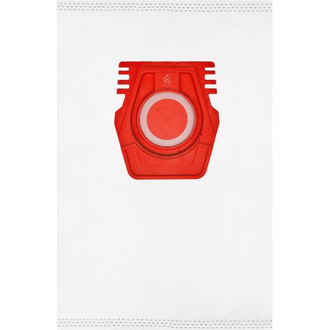 Sacchetti per aspirapolvere compatibili con Miele/Guard S1/L1/Junior/M1, confezione da 10, colore rosso. (1/5)