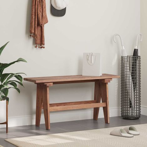 Bench Natural 100 x 30 x 51 cm Solid Reclaim wood vidaXL (1/5)