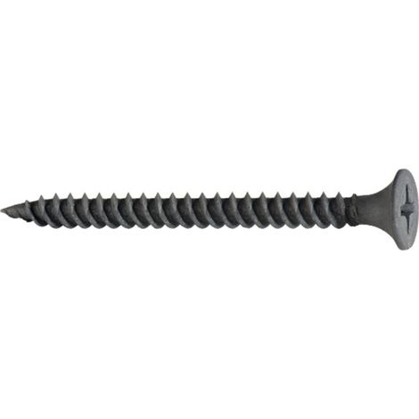 Karton mit 500 Stück SSF-Metallplattenschrauben für Gipskartonplatten Ø3,5 x 45 mm, phosphatiert (1/5)