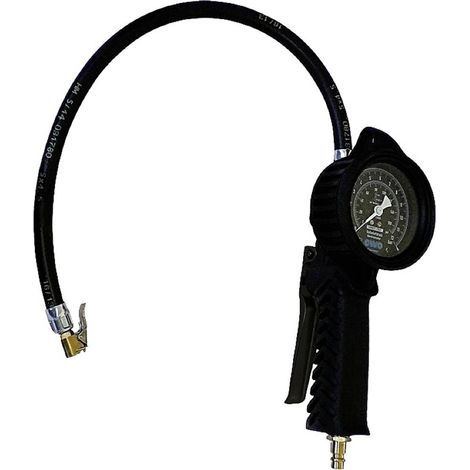 Manometro riempimento pneumatici EWO airstar calibrato con connettore rapido - 245261 (1/3)