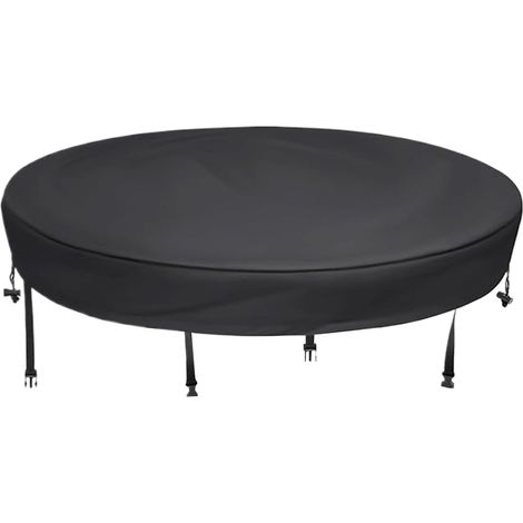 Tischabdeckung für den Außenbereich, wasserdichte Terrassenabdeckung, runde, staubdichte Tischdecke, für Camping, Picknick, Esszimmer, Küche, Buffet, Stühle, Gartenpartys (1/5)