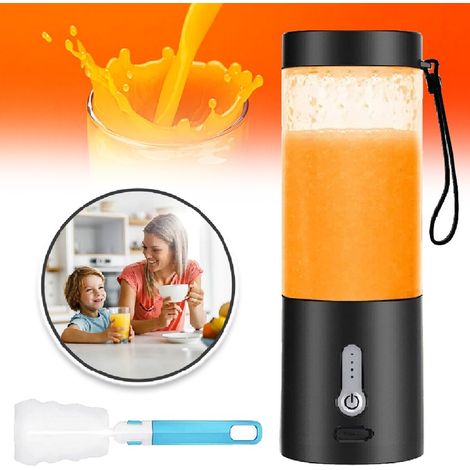 Tragbarer Mixer, Shaker, USB, 530 ml, elektrischer Entsafter für unterwegs