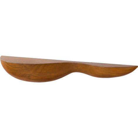 Mensola in legno di acacia 100x15x15 laccato naturale MONTREAL 137 (1/4)