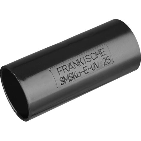 Fränkische Kunststoff-Steckmuffe SMSKu-E-UV 50 schwarz
