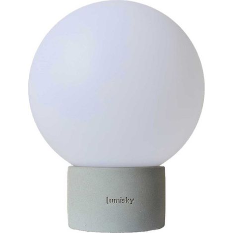 Kabellose Tischlampe TERRA h25cm