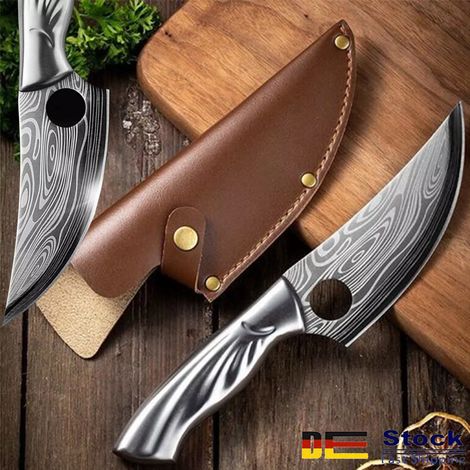1 Gaine en cuir, protection couteau chef, design japonais, pour cuisine et camping(Troisième trimestre : septembre) (1/5)