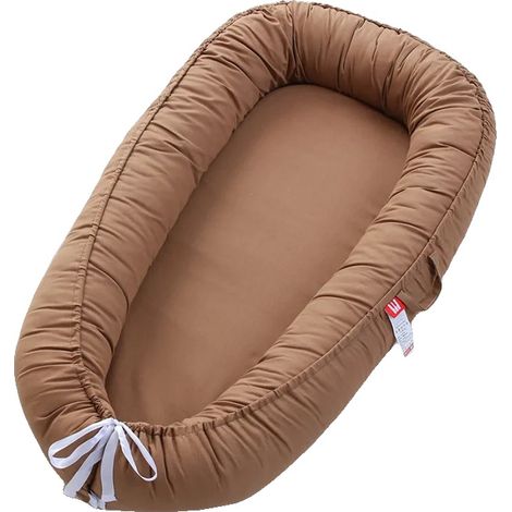 Transat pour bébé, Design portable, Matériau respirant, Marron (1/2)