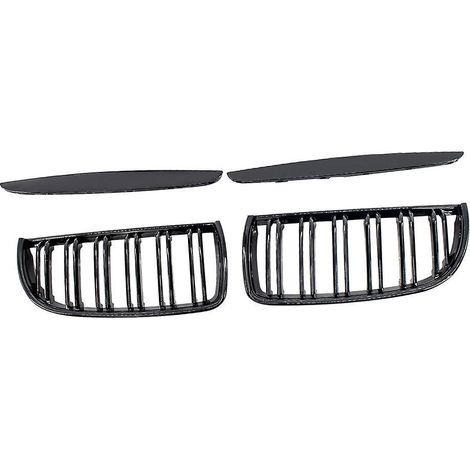 Stück glänzend schwarze Nierengrill-Frontersatzteile für BMW E90 4-Türer 2005-2