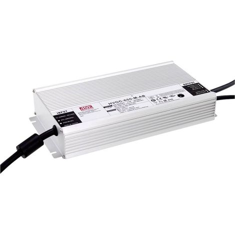 Mean Well HVGC-650-L-AB Driver de LED à puissance constante 649.6 W 2.8 - 3.5 A 92.8 - 232 V/DC réglable, dimmable, circuit PFC, protection contre l Q923042 (1/3)