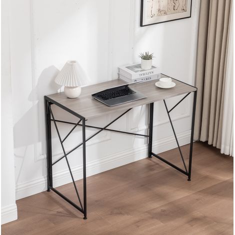 MEUBLIV Klappschreibtisch Natur 99 x 50 cm – platzsparend (1/5)
