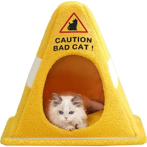 Niche pour Chat Caverne - Niche en Forme De Barrage pour (1/5)