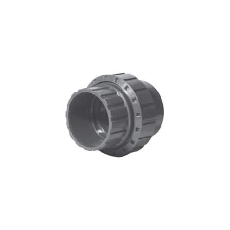 Union PVC pression à coller droit FF (63)