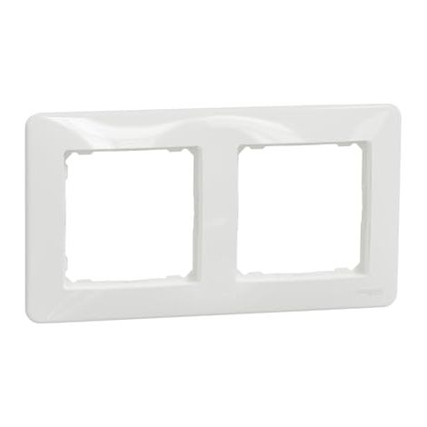 SCHNEIDER SDD311802, CADRE 2 ÉLÉMENTS SEDNA DESIGN BLANC (EAN 3606481482303) SCHNEIDER ELECTRIC