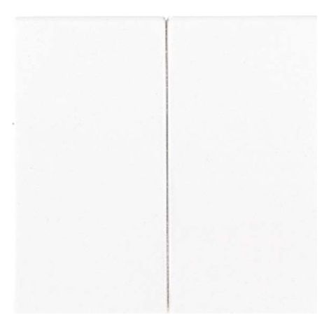 Tecla doble para interruptor o pulsador GRIS CLARO JUNG LS 995 LG