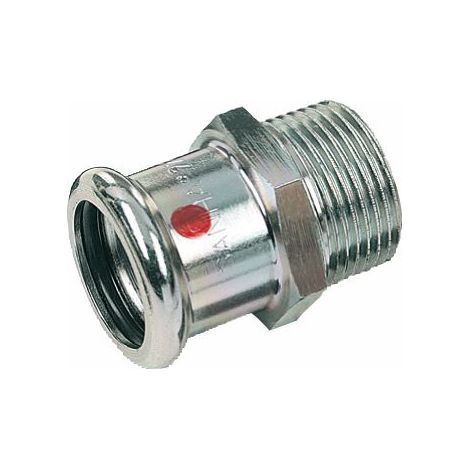 SK SANHA-Therm Pressfitt. (Serie 24000) 24243g Übergangsnippel 22x1/2 - 7747433926 von Buderus