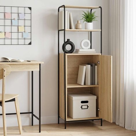vidaXL Aparador alto Roble Sonoma 40 x 33 x 161 cm (1/5)