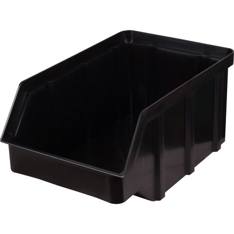 Conteneur d'atelier modèle 3, dimensions 225 x 145 x 110 mm, noir (1/2)