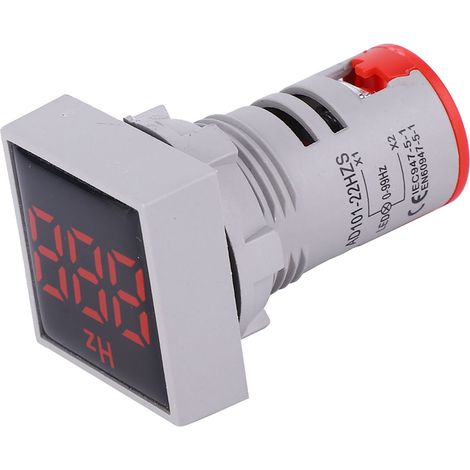 Quadratische digitale LED-Anzeige, Wechselstrom 100380V, 2075Hz, Frequenzmessung (rot) (1/5)