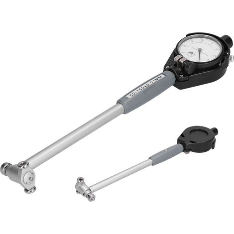 Comparateur à cadran 0,01mm précision, outil de mesure en alliage d'aluminium, plage 50-160mm, kit complet. (1/5)