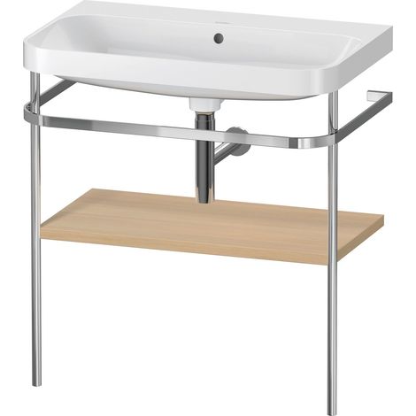 Set c-bonded Duravit Happy D.2 Plus con soporte metálico,