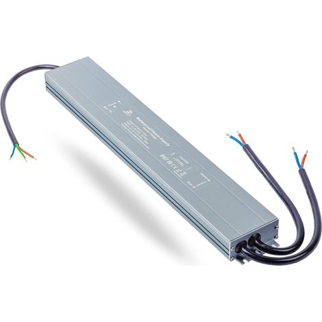 Transformateur 220V 12V 300W 25A Alimentation LED IP67 Tension Constante (1/5)