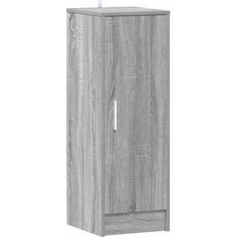 Maison Exclusive - Scarpiera Grigio Sonoma 32x35x92 cm in Legno Multistrato (1/5)