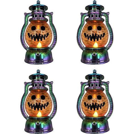 Lumières d'Halloween, mini-lanternes, décorations de lanternes d'intérieur, lustres d'extérieur, décorations d'Halloween C (1/5)