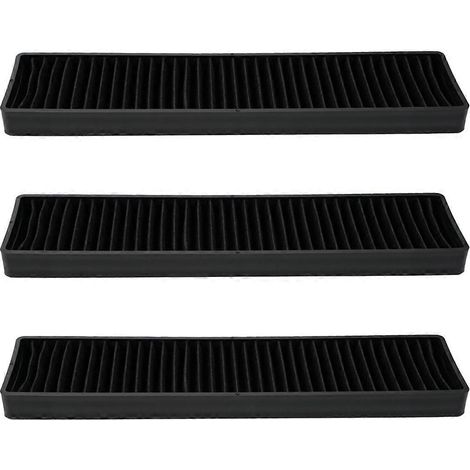 Lot de 3 WB06X10807 micro ondes filtre remplacement Charcoal filtres Microwaves JVM7195EK5ES JVM7195SK6SS PNM9216SK5SS