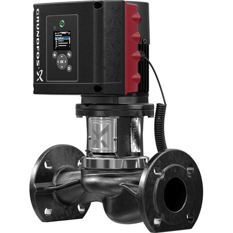 Grundfos Trockenläuferpumpe elektronisch geregelt TPE3 50-180 S-A-F-A-BQQE-GYC, 1x200-240V 6,8-5,7A 10 bar 18m 45m3/h (1/3)