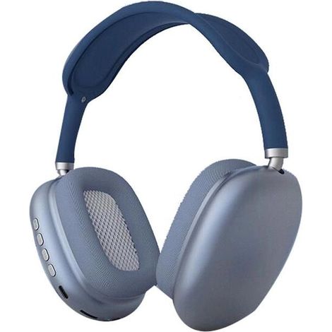 Casque Bluetooth sans fil p9 Pro Max avec microphone, casque antibruit, casque stéréo, casque de jeu de sport-D (1/4)