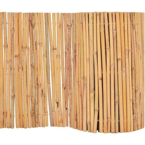 Clôture en bambou, 500 x 30 cm (1/5)