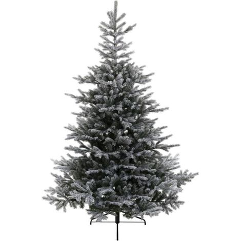 Snowy Grandis fir PE/PVC 120cm,grün/weiss