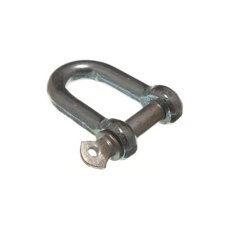 One Stop DIY M10 BZP Maillon de remorquage en acier résistant aux intempéries