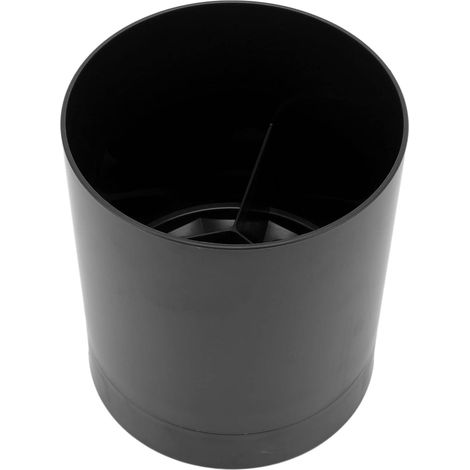 Porte-ustensiles pour plan de travail de cuisine, support de spatule rotatif à 360 °, porte-ustensiles de cuisine pour cuillère, organisateur d'ustensiles en fil de fer (1/5)