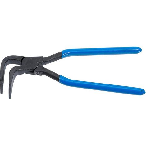 Pince à Soyer Coudée 90 deg. 280 mm - Acier, Précision et Confort d Utilisation - Zones Difficiles - D-Work (1/5)