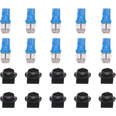 Ampoule LED T10 194 168 PC194 PC195 PC160 PC168 pour tableau de bord (indicateurs, éclairage de tableau de bord, etc.) (1/5)