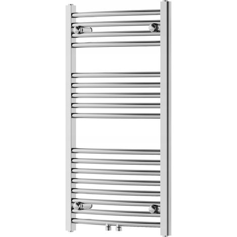 Radiador secatoallas eléctrico 293W 90x50x5,2cm, Cromo (1/4)