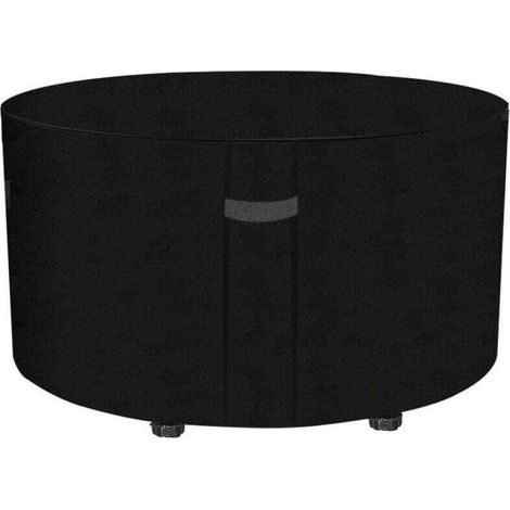 Bache Table de Jardin Ronde Housse pour Table de Jardin, XU,Imperméable Anti UV Oxford Robuste Protection Table Extérieur (120×75cm) - KZQ (1/4)