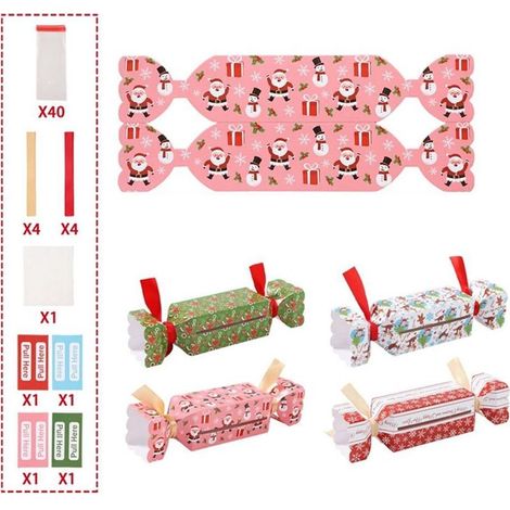 Boîte À Surprise Pour Argent - Boîte À Monnaie Tirée - Pour Fêtes De Noël - 4 Pièces (1/5)