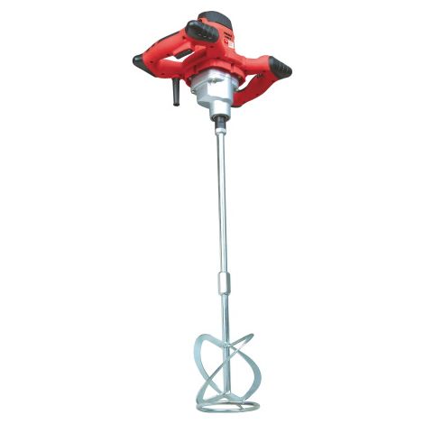 Altrad – Malaxeur électrique 1200W – Pour ciment, mortier, colle, peinture – Vitesse 0-700 tr/min – Compact et ergonomique