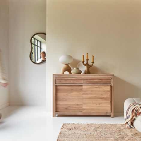 Buffet en bois de chêne 120 Luce (1/5)