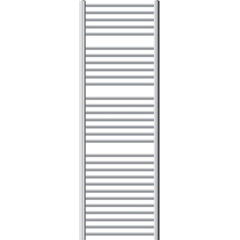 ECD Germany Radiatore da Bagno Scaldasalviette Sahara 600 x 1800 mm Cromato Dritto con Attacco Laterale Radiatore Scaldasalviette Asciugabiancheria Dritto con Chiusura Laterale 600x1800 non elettrico