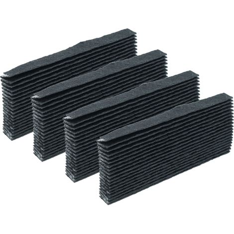 vhbw 4x filtro sostituisce ZANKER 2420478063 per frigorifero - Filtro ai carboni attivi