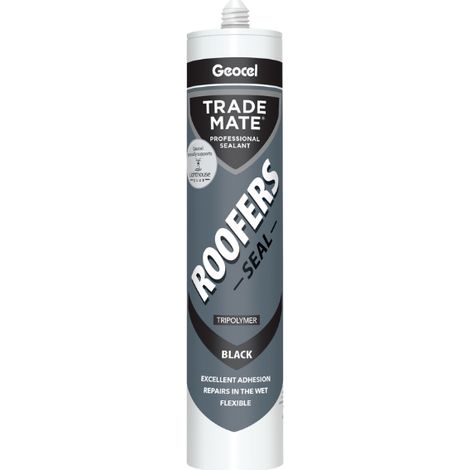 Geocel Trade Mate Roofers Seal 310ml Cartridge - Black