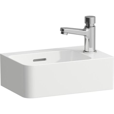 LAUFEN VAL lave-mains, 1 trou de robinetterie à droite, avec (1/4)