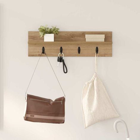 Wandmontierter nachttisch Artisan-Eiche 60 x 10,5 x 18 cm