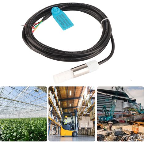 Sonde de température et d'humidité du sol numérique FS400-SHT35 avec câble d'extension de 3 m, ultra-haute précision, faible consommation d'énergie, boîtier en acier inoxydable et plastique, sortie I² (1/5)