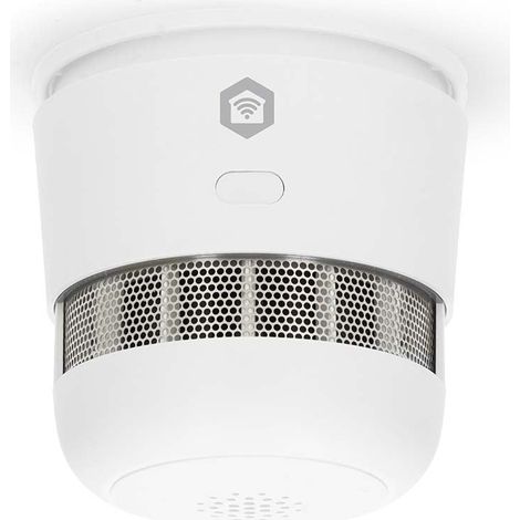 Detector de humo Zigbee 3.0, funciona con pilas, sensor con 10 años de vida útil