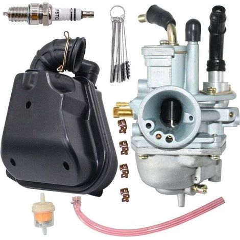 Carburateur pour Polaris Predator 50 90 2003-2007, carburateur pour Scrambler 50 90 2001-2003, pour Sportsman 90 starter manuel 90 cc 100 cc avec filtre à air (1/4)