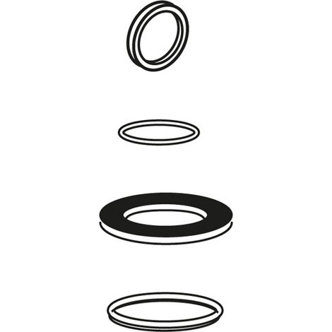 MEPA Dichtungs-Set Unterputzspülkasten SC SC A12 - E11 - E21 - E31 590744